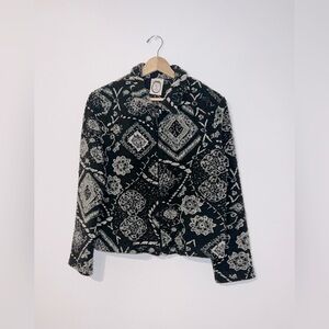 Fleece Chemise zip up Jacket